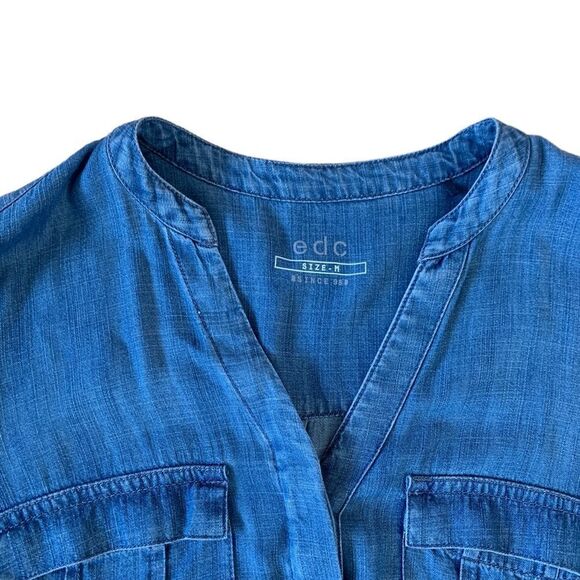 Blue EDC Dress Size Medium - Picture 6 of 10